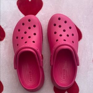 CROCS Bae Platform Clogs